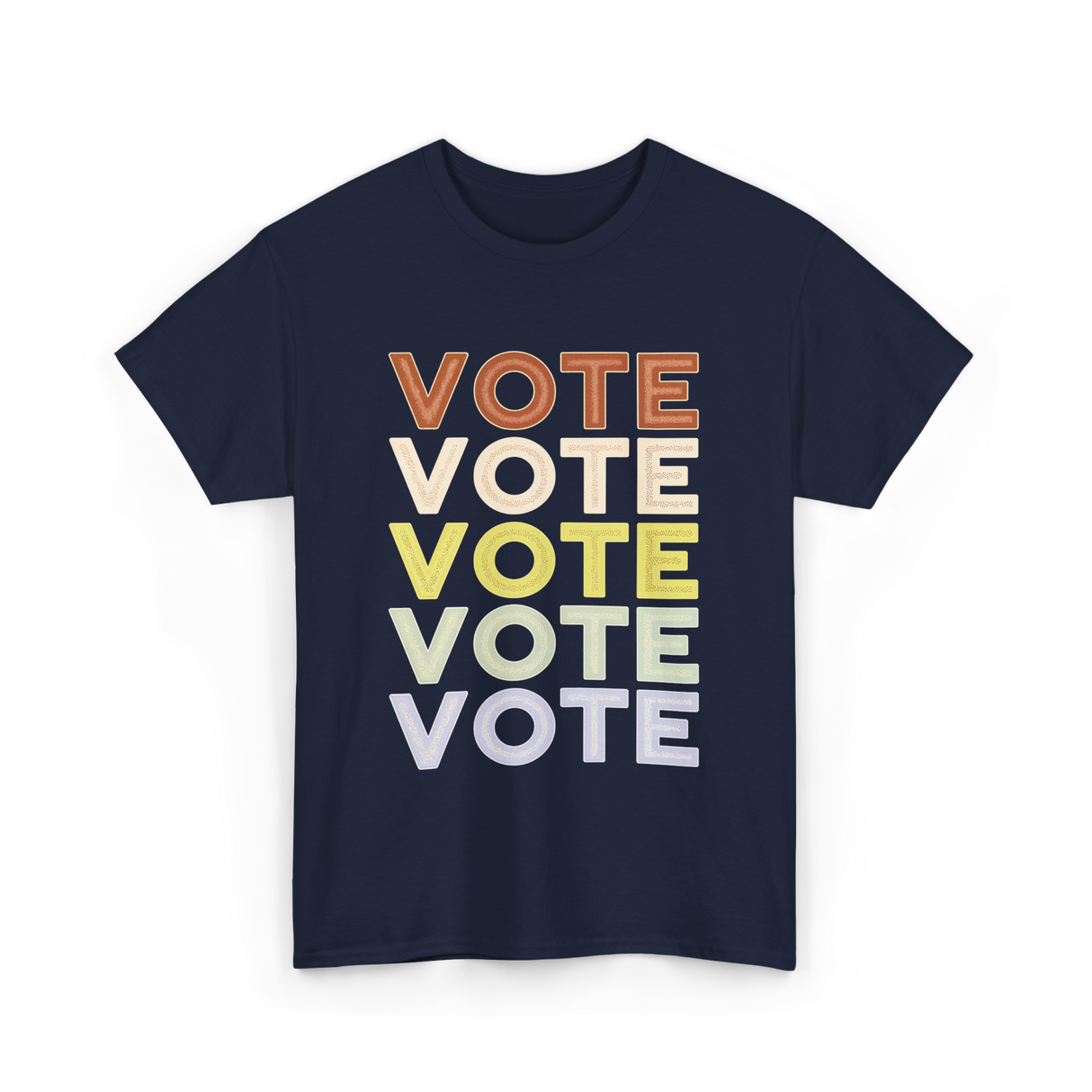 Vote Vote Vote Voting T-Shirt - Navy