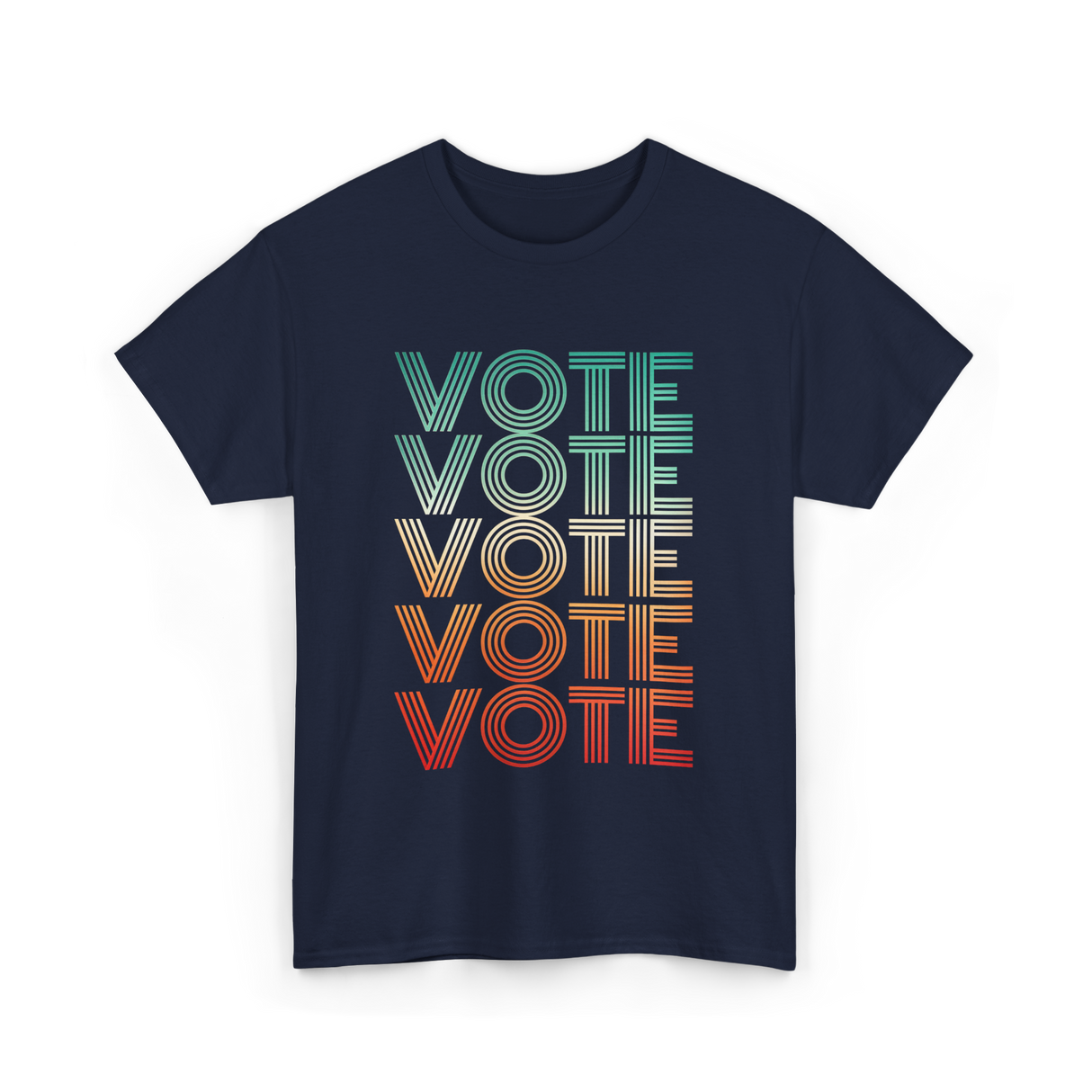 Vote Voting Election T-Shirt - Navy