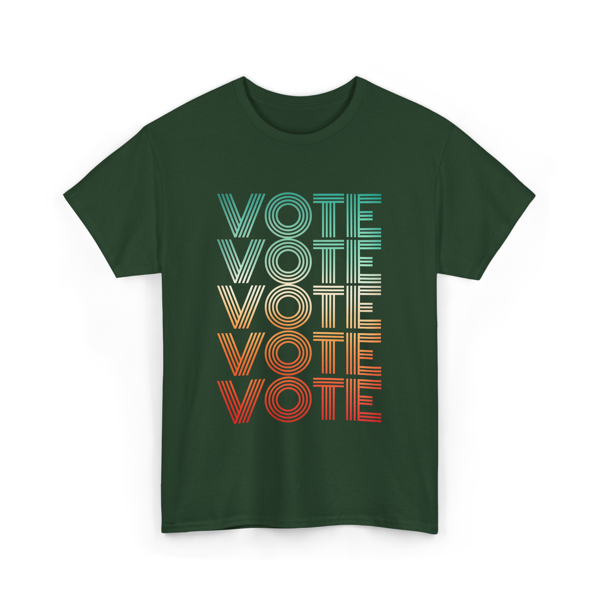 Vote Voting Election T-Shirt - Forest Green