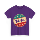 Vote Voting Election Rights T-Shirt - Purple