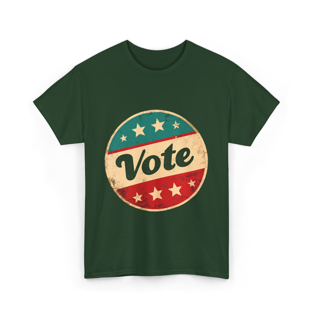 Vote Voting Election Rights T-Shirt - Forest Green