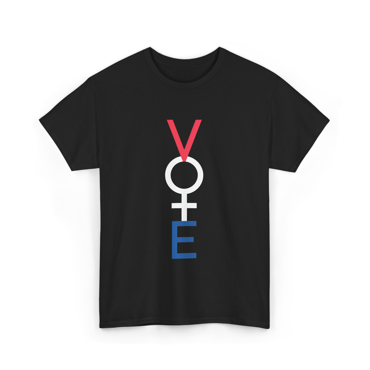 Vote Woman Empowerment T-Shirt - Black