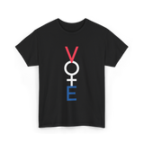 Vote Woman Empowerment T-Shirt - Black