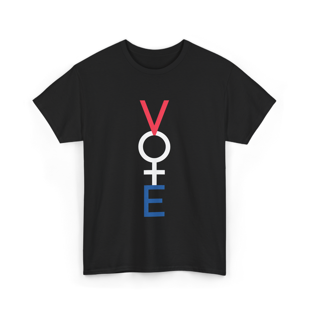 Vote Woman Empowerment T-Shirt - Black