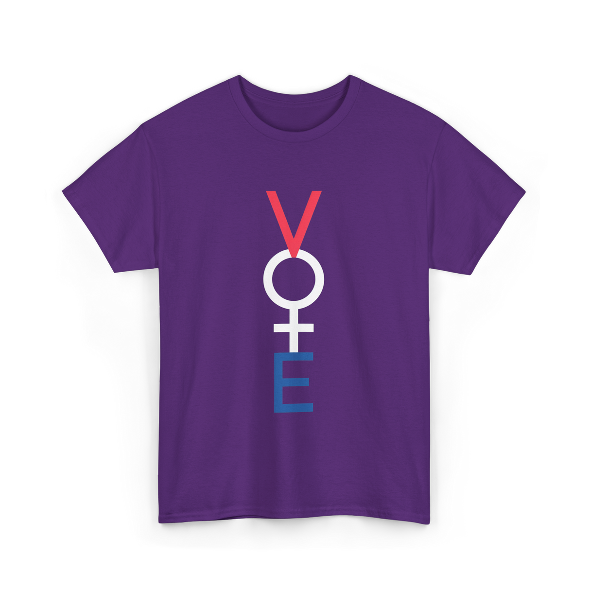 Vote Woman Empowerment T-Shirt - Purple