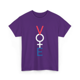 Vote Woman Empowerment T-Shirt - Purple