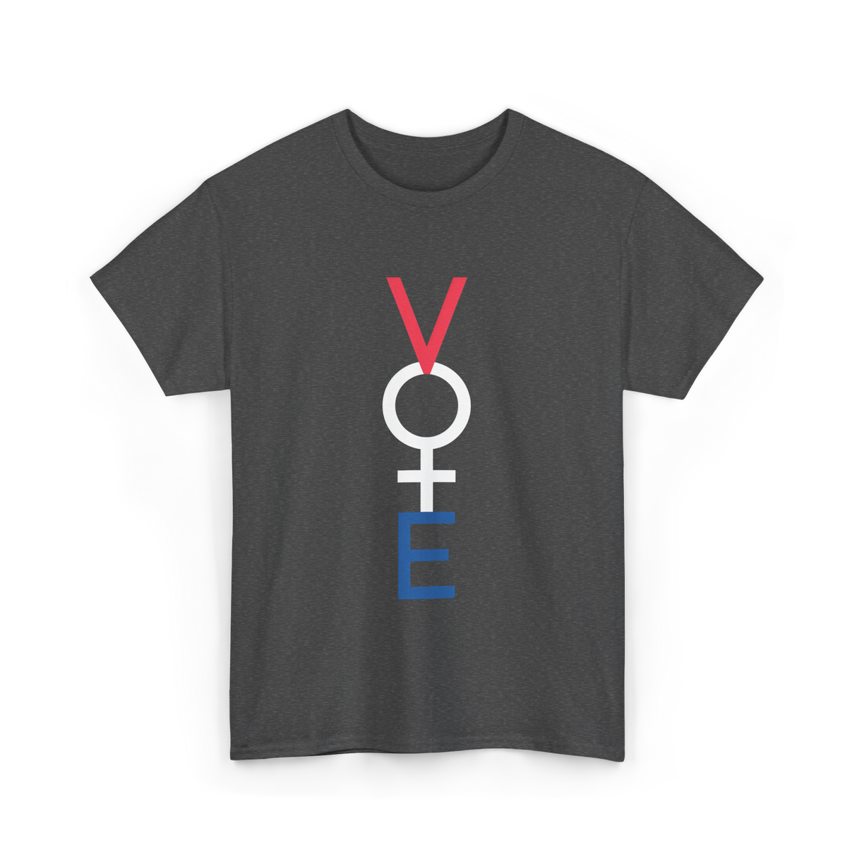 Vote Woman Empowerment T-Shirt - Dark Heather