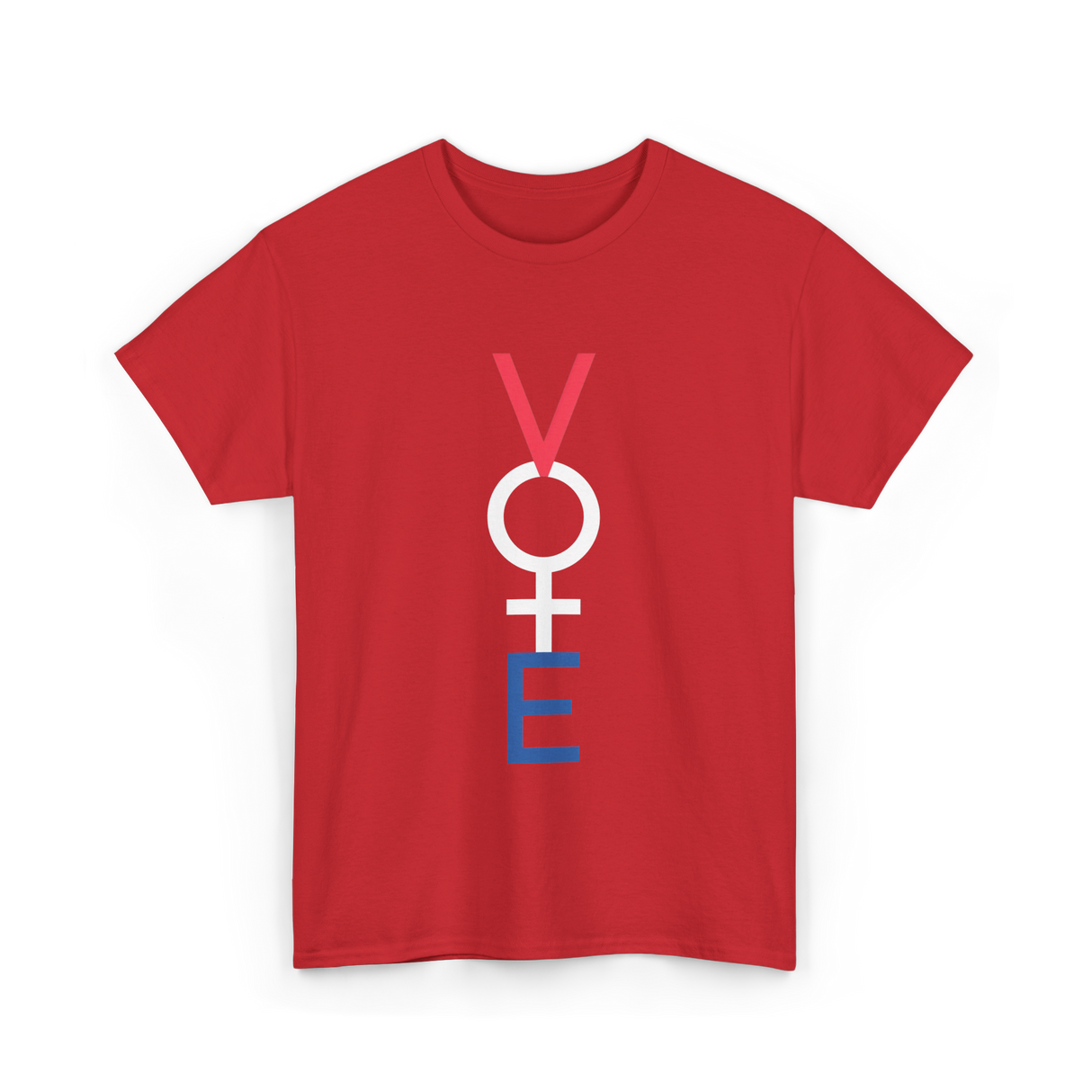 Vote Woman Empowerment T-Shirt - Red