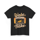 Wake and Bake Cooking Chef T-Shirt - Black