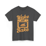 Wake and Bake Cooking T-Shirt - Dark Heather