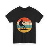 Wakeboarding Retro Wakeboarder T-Shirt - Black