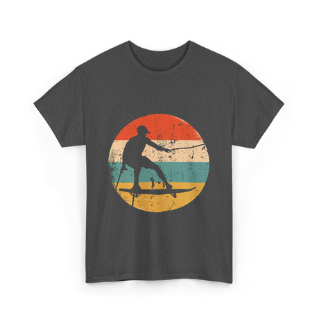 Wakeboarding Retro Wakeboarder T-Shirt - Dark Heather