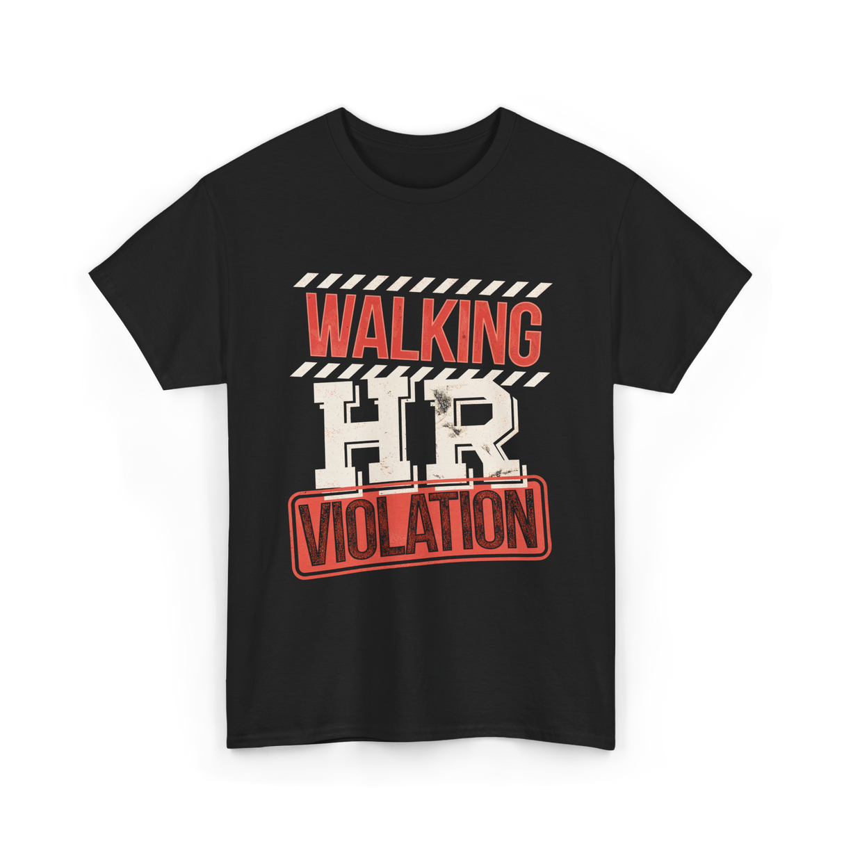 Walking HR Violation HR T-Shirt - Black