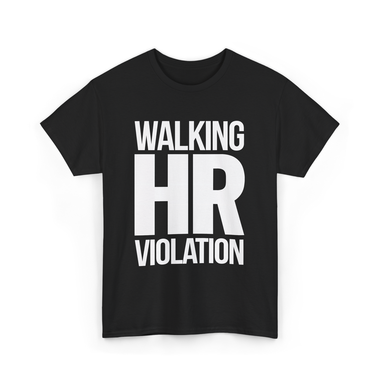 Walking HR Violation HR T-Shirt - Black