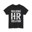 Walking Violation T-Shirt - Black