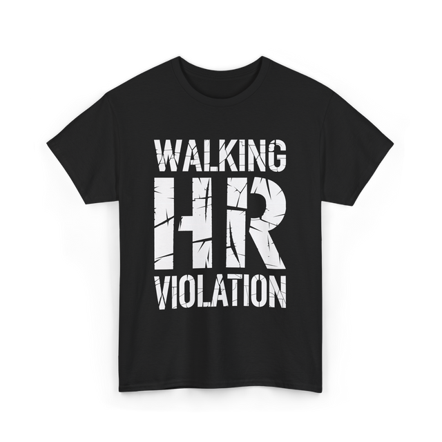 Walking Violation T-Shirt - Black