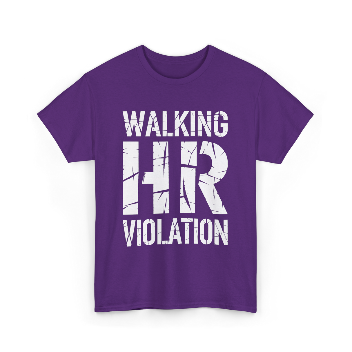 Walking Violation T-Shirt - Purple