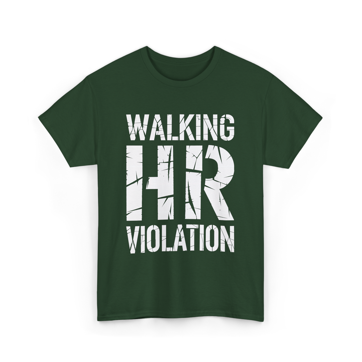 Walking Violation T-Shirt - Forest Green