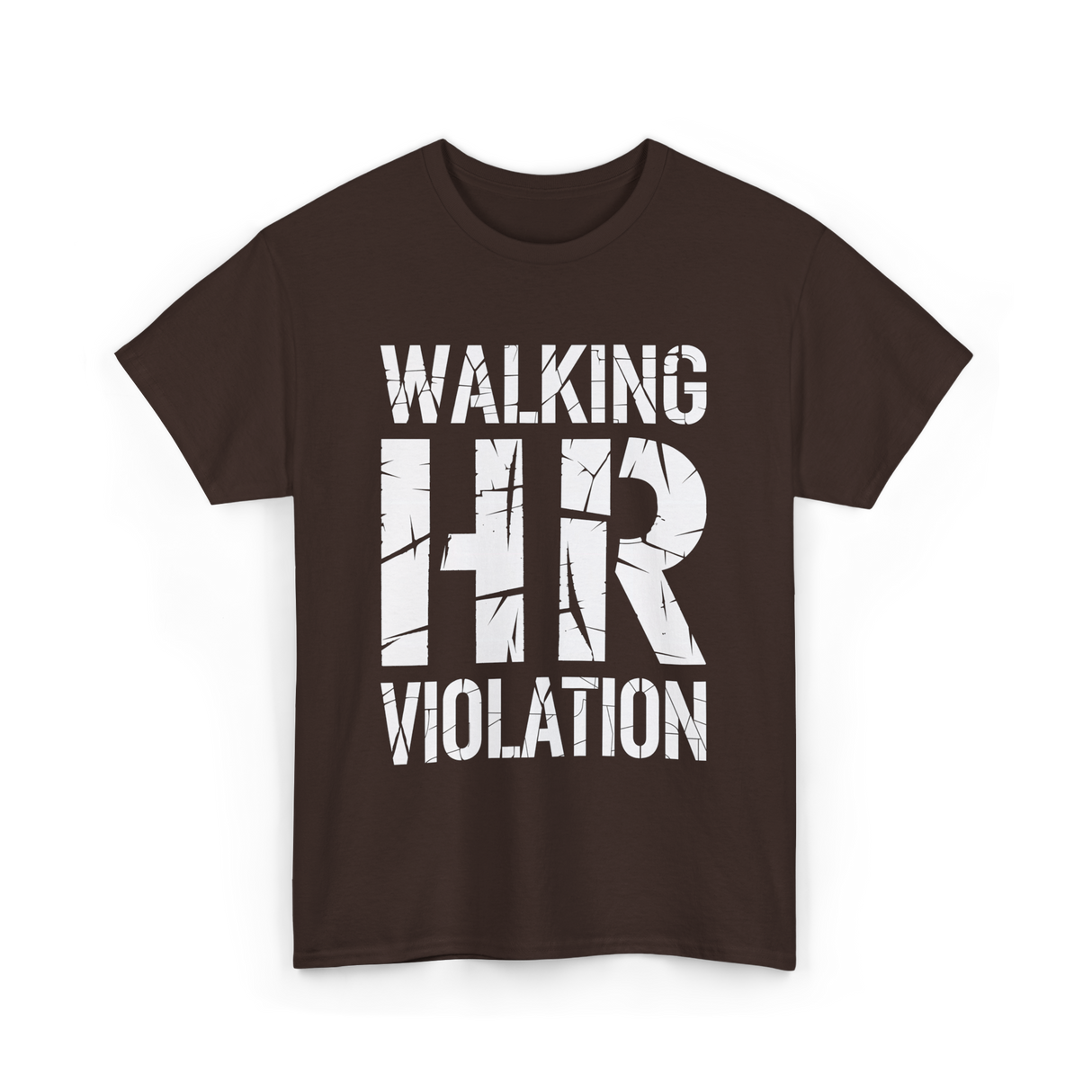 Walking Violation T-Shirt - Dark Chocolate