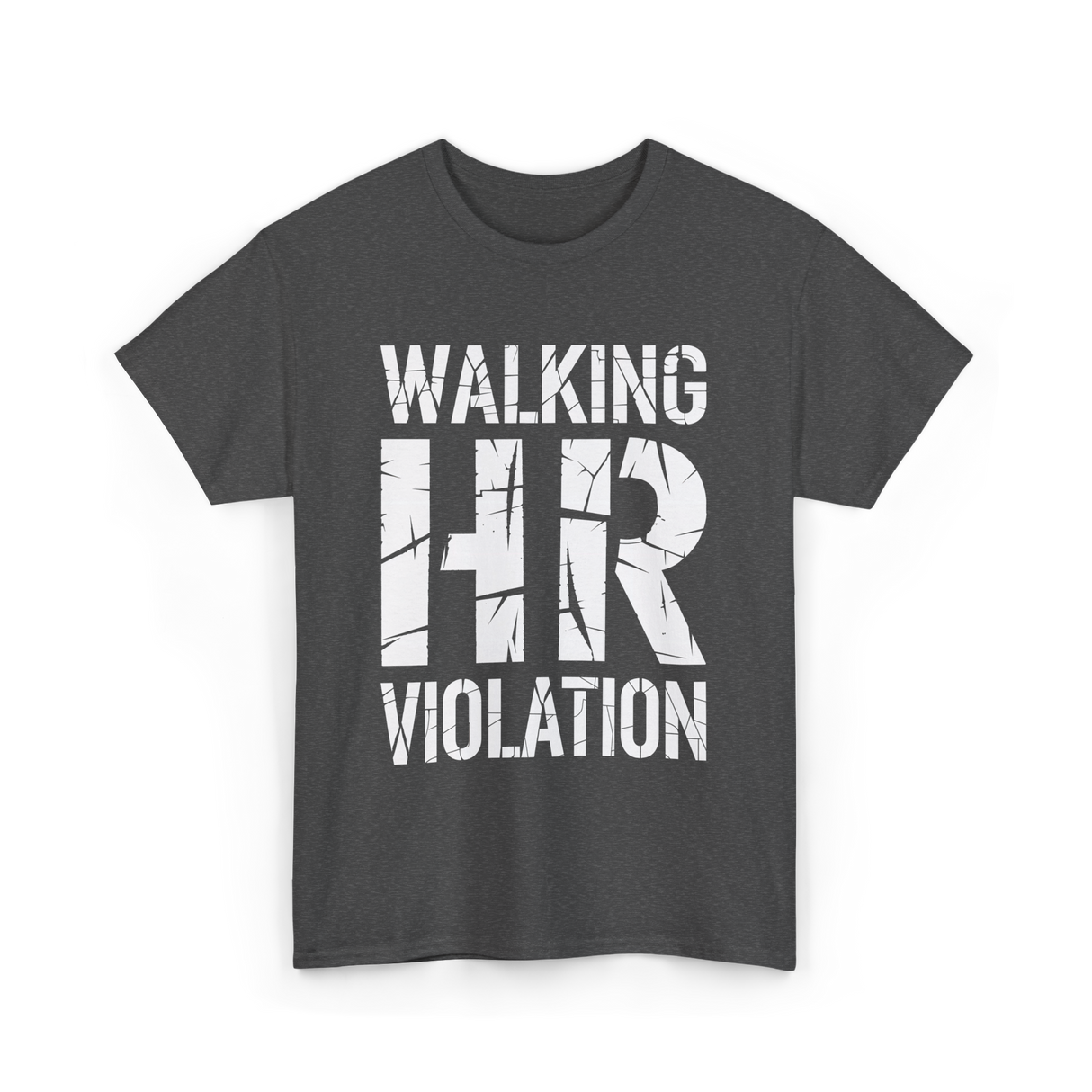 Walking Violation T-Shirt - Dark Heather