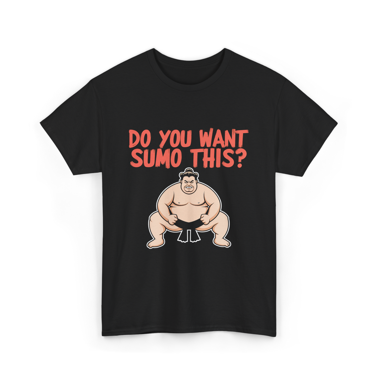 Want Sumo T-Shirt - Black