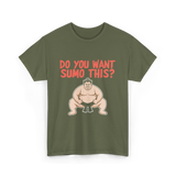 Want Sumo T-Shirt - Military Green