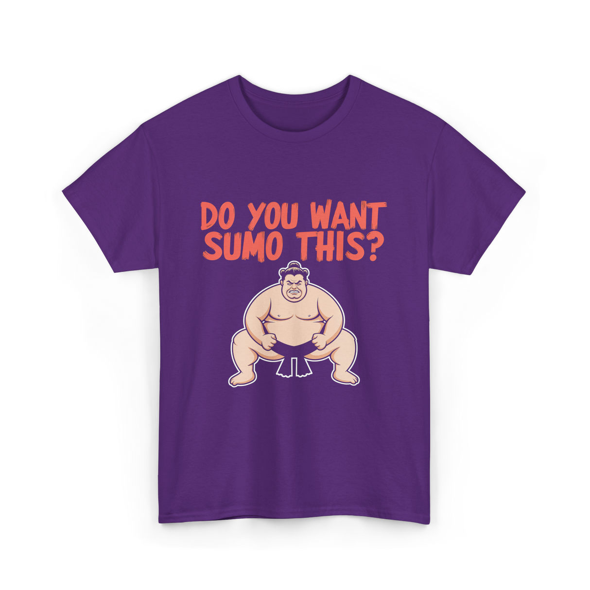 Want Sumo T-Shirt - Purple