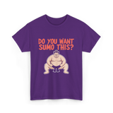 Want Sumo T-Shirt - Purple