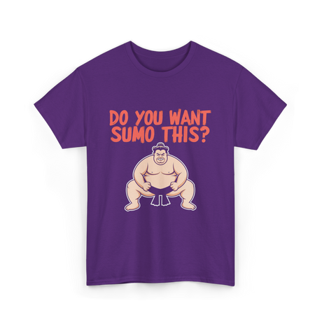 Want Sumo T-Shirt - Purple