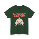 Want Sumo T-Shirt - Forest Green