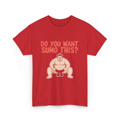 Want Sumo T-Shirt - Red