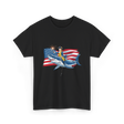 Washington Riding Shark Independence T-Shirt - Black