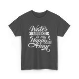 Water Aerobics Happy Hour Aqua T-Shirt - Dark Heather