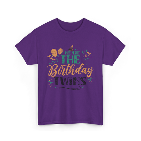 We Are The Birthday T-Shirt - Purple