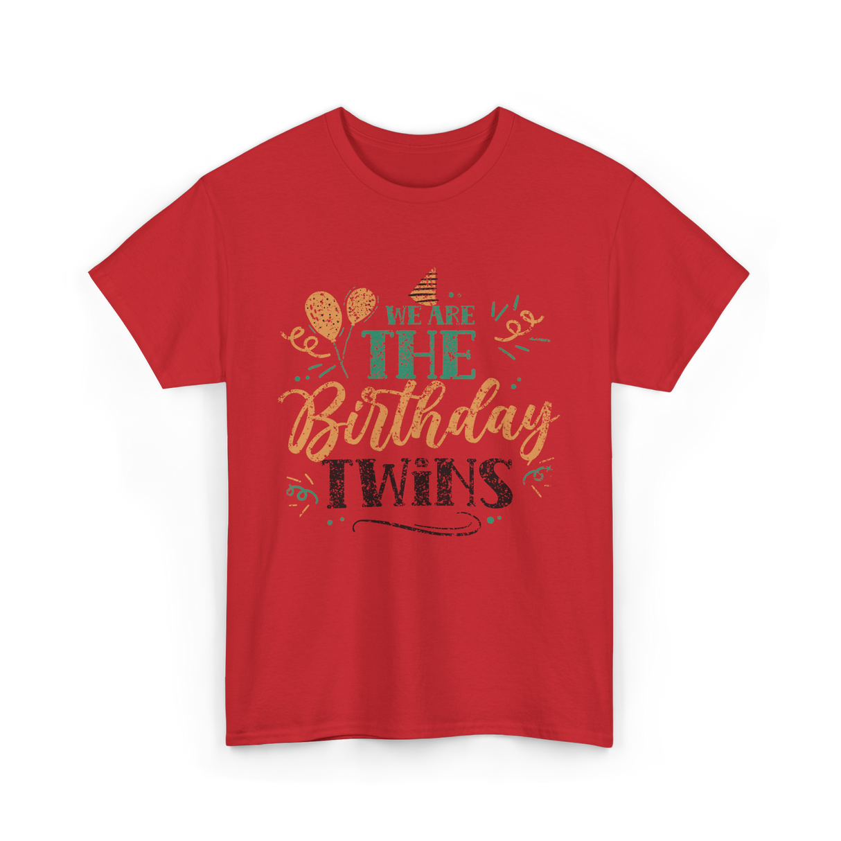 We Are The Birthday T-Shirt - Red