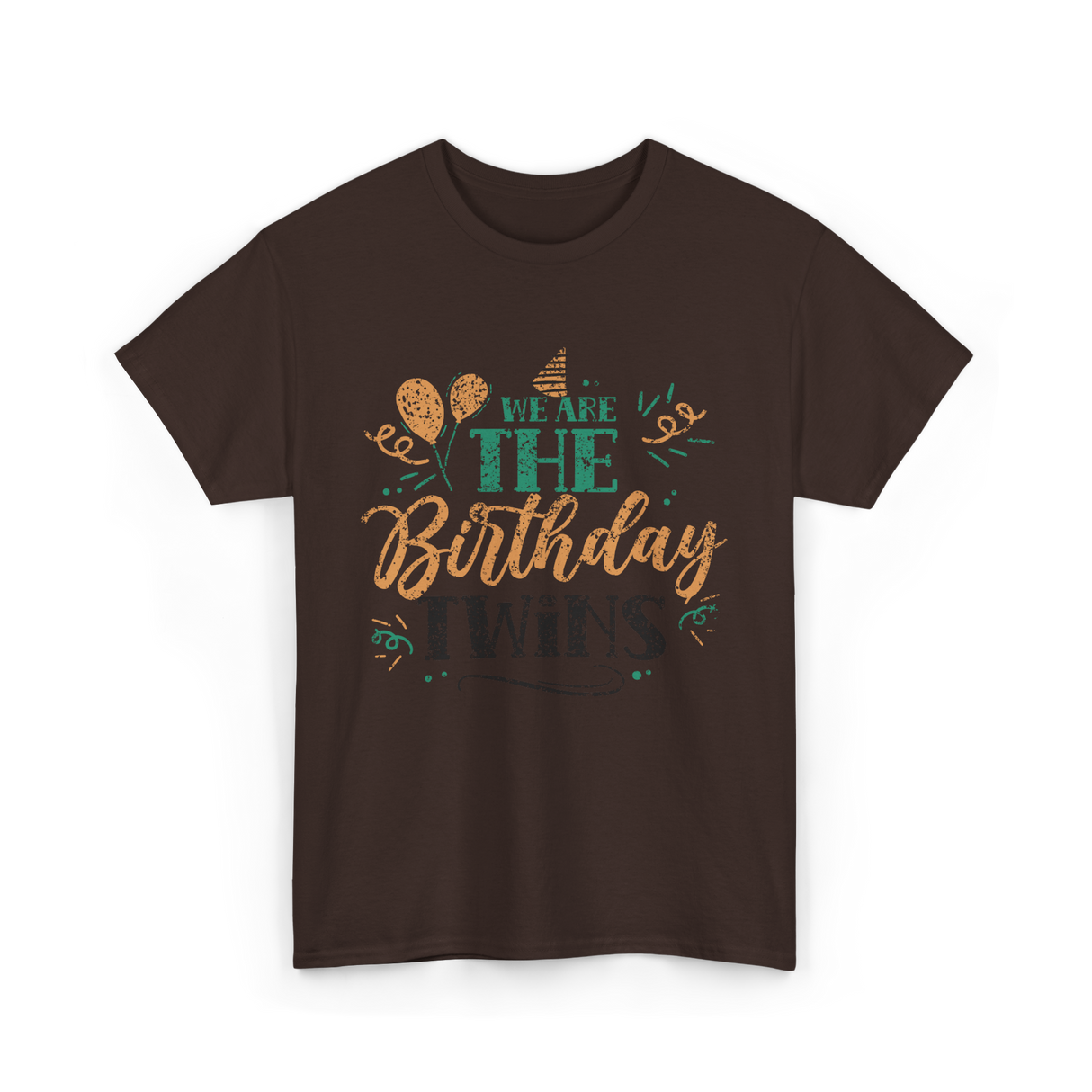 We Are The Birthday T-Shirt - Dark Chocolate