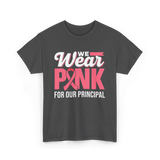 Wear Pink Awareness Breast Cancer T-Shirt - Dark Heather