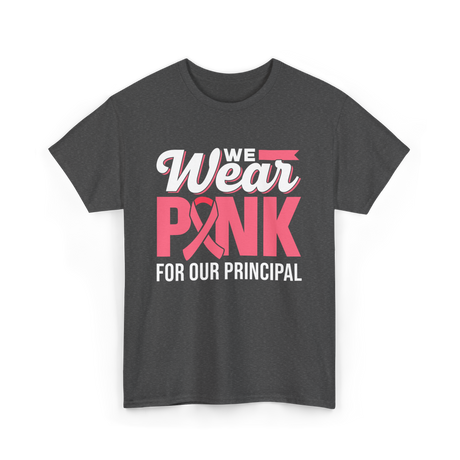 Wear Pink Awareness Breast Cancer T-Shirt - Dark Heather