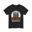 Wedding Anniversary Squad Celebration T-Shirt - Black