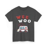 Wee Woo Ambulance EMS EMT T-Shirt - Dark Heather