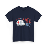 Wee Woo Ambulance Paramedic T-Shirt - Navy