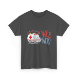 Wee Woo Ambulance Paramedic T-Shirt - Dark Heather