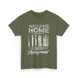 Welcome Home Deployment Military T-Shirt - Military Green