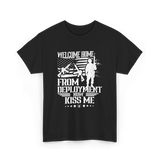 Welcome Home Deployment Military T-Shirt - Black