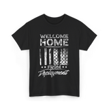 Welcome Home Deployment Military T-Shirt - Black