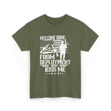 Welcome Home Deployment Military T-Shirt - Military Green