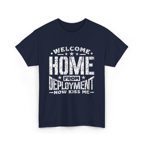 Welcome Home Deployment Welcome Home T-Shirt - Navy