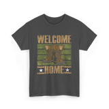 Welcome Home Military Soldiers T-Shirt - Dark Heather