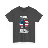 Welcome Home Soldier Military Homecoming T-Shirt - Dark Heather