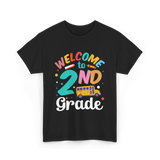 Welcome to 2nd Grade School T-Shirt - Black